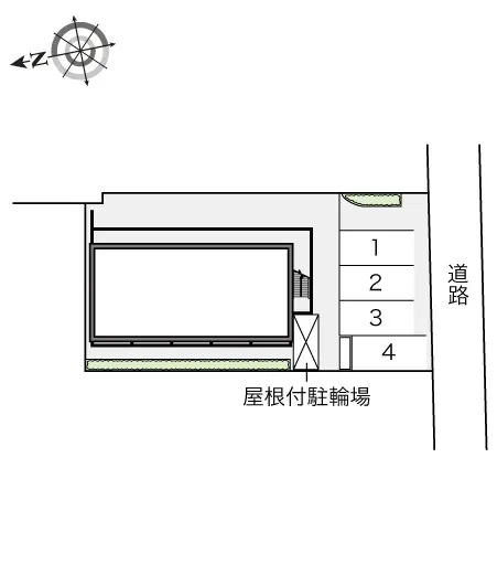 ★手数料０円★豊中市庄内栄町　月極駐車場（LP）